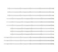 ALMVIS 12 Pezzi Striscia LED Adatta for LG 50LA613 50LN577 50LN613V 50LN5100-UB 6637L-0021A for Toshiba 50L4353D 50L2333D 50L4333D 50LN5600 50LN5200 Luce TV LED