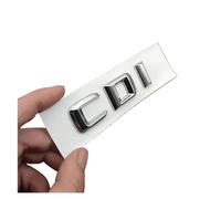 ALMVIS 3D ABS Nero C 220 C200 Logo Lettere Bagagliaio di Un'auto Distintivo Della Decalcomania Misura for Mercedes Benz C220 W204 W205 C220 emblema adesivo Accessori adesivi con logo per auto(Chrome 1