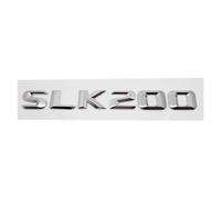 ALMVIS Adesivi for lettere posteriori for auto, stemma distintivo for baule posteriore adatto for Mercedes adatto for Benz SLK55 SLK63 SLK200 SLK230 SLK250 SLK280 SLK300 SLK320 SLK350 adesivi con logo