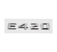ALMVIS Adesivo for numero e lettera del bagagliaio posteriore dell'auto, distintivo emblema adatto for Mercedes, adatto for Benz Classe E E300 E320 E350 E400 E420 E430 E500 E550 adesivi con logo per a
