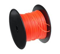 ALMWBHEISEA Filo Trimmer, Compatibile con STIHL, Tondo 30m/50m 2.4mm | Filamento in nylon arancione per trimmer elettrici con alimentazione manuale, 1 filo trimmer(1pcs)