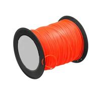 ALMWBHEISEA Filo Trimmer, Compatibile con STIHL, Tondo 30m/50m 2.4mm | Filamento in nylon arancione per trimmer elettrici con alimentazione manuale, 1 filo trimmer(1pcs)