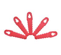 Alnaeson Lame di plastica per decespugliatore, 100 pezzi, lame di ricambio in plastica per tosaerba senza fili, accessori per tagliaerba