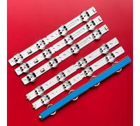 ALNENWT 6/18 pezzi Nuova striscia di retroilluminazione a LED compatibile con barra LED compatibile con SSC_55UK63_8LED 55uk6300pue 55UK6360PSF 55UK6360 55UK6300PLB 55UK6200 55UK6470(3TV(18PCS))