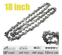 ALNENWT Catena for Motosega da 18 Pollici, Passo 325", Calibro 0,058", 72 Maglie di Trasmissione for Hus-qvarna 543XP 545 550XP 440 445 Oregon 21LGX072G 21BPX072G