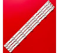 ALNENWT Striscia LED 4/20 pezzi for 49HR330M07A0 GIC49LB43-3030F2.1D 4C-LB4907-ZM03J 49D6 49V2 49S2 49F6F 49A260 49A261 49S325 49DP602 49DP600(1TV(4pcs))