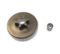 ALNENWT Tamburo Frizione 3/8"-6T Adatto for Motosega Oleo-Mac 936 937 940 941 941C GS41 GS45 GS370 GS410C GS410CX GS440 GS940