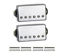 Alnico 5 Humbucker Electric Guitar Pickup Chrome Neck O Bridge Pickup Scegli Per Lp. Chitarra In Stile pickup (Color : Neck and Bridge)