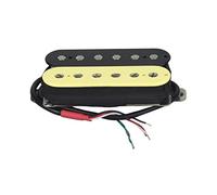 Alnico 5 Humbucker Pickup Double Coil Guitar Electric Pickup Collo O Bridge Zebra Colore Pickup chitarra elettrica (Color : 1pc Neck)