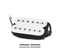 Alnico 5 Humbucker Pickup Guitar Guitar Bridge Pickup White 4 Wire Guitar Parts pickup