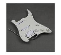 Alnico 5 Pickup Loaded Prewired Guitar Pickguard SSH HSS Parti Per Chitarra Elettrica (Color : Ivory 3ply)