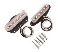 Alnico V Guitar Bridge Neck Set Pickup magnetico per Fender Tele Parti di Chitarra