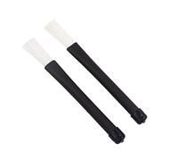 Alnicov 1 paio di spazzole per batteria jazz retrattile, 32 cm, nero/bianco