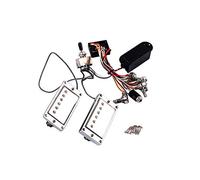 Alnicov 1 Set Pickup per chitarra LP attivo Humbucker con set di batterie per circuiti elettronici