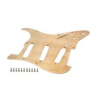 Alnicov 11 Foro Sss Chitarra Strat Pick Guard Adatto Per Standard Strat Moderna Chitarra Sostituzione, Ottone