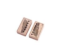 Alnicov 2 coperture per pickup per chitarra elettrica da 2 mm, in acero, Humbucker per chitarra elettrica