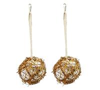 Alnicov 2 Pezzi 10 cm/3,9 Pollici Materiale per Sfere per nidificazione di Uccelli per Uccelli Selvatici Regali di nidificazione di Colibrì per Gli Amanti della Natura del Birdwatching