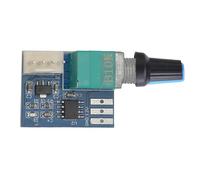 Alnicov 2 PZ Regolatore di velocità della ventola, Controllo della ventola PWM, Termostato DC 12V a 4 fili Regolatore di velocità del regolatore PWM con interruttore