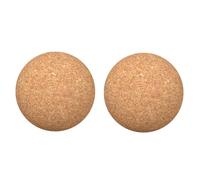 Alnicov 2 PZ Sfera da Massaggio in Sughero, Palline di Sughero per Massaggio, Sfera terapeutica dei Punti Trigger, Rullo con Sfera di Sughero per Tensione Muscolare, Nodi muscolari, Sollievo Profondo
