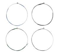 Alnicov 2 Set di corde per violino Set completo (GDAE) Corde universali in acciaio per violini 4/4 3/4 1/2 1/4