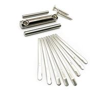 Alnicov 8 tasti Kalimba Kit di accessori fai da te Mbira Thumb Piano con sella a ponte