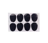 Alnicov 8 toppe per bocchino per sax alto/tenore, 0,8 mm, cuscini neri