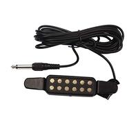 Alnicov Amplificatore per trasduttore soundhole a 12 Fori con Pickup per Chitarra per Chitarre Folk Classiche acustiche da 40 Pollici / 41 Pollici
