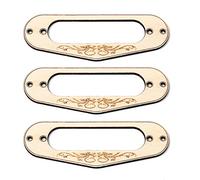 Alnicov - Anello di montaggio per chitarra, in legno d'acero, 2 pezzi