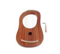 Alnicov Arpa lira Arpa a 10 corde Arpa portatile piccola con chiave di accordatura per strumento musicale a corde Arpa di qualità del suono stabile