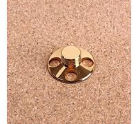 Alnicov Audio Lp Vinyl Giradischi Stabilizzatore Disco Metallo Giradischi Peso Morsetto , Oro