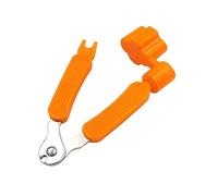 Alnicov - Avvolgicavo per chitarra, strumento multifunzione 3 in 1, per riparazione chitarra, colore: arancione