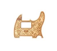 Alnicov Battipenna a 8 fori per chitarra Tele stile floreale Humbucker PickGuard di ricambio per Fd Standard Telecaster Parte