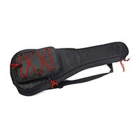 Alnicov Borsa per ukulele da concerto Custodia per ukulele 24 pollici Borsa geometrica imbottita in cotone Custodia per chitarra Strumenti musicali