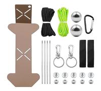 Alnicov Braccialetto Paracord Jig Wristband Maker Legno Braccialetto per Maglieria Fai-da-Te Strumento per Maglieria Intrecciato Cavo per Paracadute Strumenti per la Tessitura