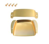 Alnicov - Copertura per pickup basso, in lega di zinco, per chitarra elettrica, colore: oro