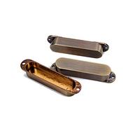 Alnicov Coperture per pickup da 82 mm, in plastica, chiuse, per chitarra elettrica, confezione da 3 (bronzo)