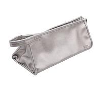 Alnicov Custodia da Viaggio in Pelle PU Custodia da Trasporto Custodia Universale per Dyson Supersonic Asciugacapelli Piastra per Capelli e Accessori (Argento)