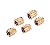 Alnicov - Dado per chitarra elettrica, 5 pezzi, in ottone, per accessori per chitarra