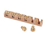 Alnicov Dado per chitarra in ottone regolabile in altezza da 43 mm per basso elettrico TL ST a 6 corde