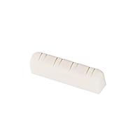 Alnicov Dado per corde 28x5x7mm, dado per mandolino in osso con intaglio per accessori per mandolino a 8 corde 1Pz