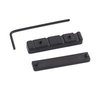 Alnicov Dado POM regolabile per basso a 4 corde, nero