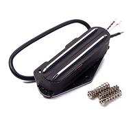 Alnicov Dual Hot Rail Pickup Single Coil-Sized Humbucker Alnico5 Guitar Pickup Fit TL Strat Squier Tele Chitarra Elettrica, Nero