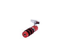 Alnicov Hi-Hat Clutch Jazz Drum Clutch Supporto per charleston in lega per parti di batteria Jazz Rosso