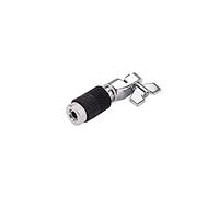 Alnicov Hi-Hat Pochette Standard Hi Hat Piatti in lega per Jazz Drum Percussion Instrument Parts,Nero + Argento
