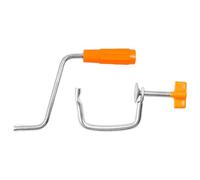 Alnicov Kit di Maniglia e Supporto per Macchina per Pasta, Maniglia per Macchina per Pasta Manuale a Clip e Strumento di Sostituzione del Supporto per Macchina per Pasta da Cucina Domestica