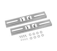 Alnicov Kit di Montaggio su palo per Scatola elettrica Impermeabile Staffe in Acciaio Inox da 250 mm