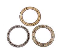 Alnicov Legno acustico e chitarra classica Soundhole Rosette Inlay Guitar Sound Hole Decoration 3 pezzi