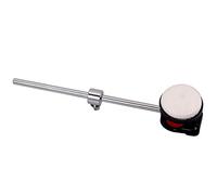Alnicov - Martello a percussione per grancassa, in silicone, con testa di martello per batteria, accessori inclusi, colore: Arancione