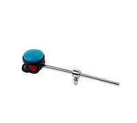 Alnicov - Martello a percussione per grancassa, in silicone, con testa per batteria, accessori inclusi, colore: blu