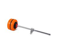 Alnicov Martello per grancassa Martello a percussione con testa in silicone per accessori di parti del kit di batteria (arancione)